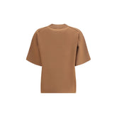 Max Mara Brown Polyester T-Shirt